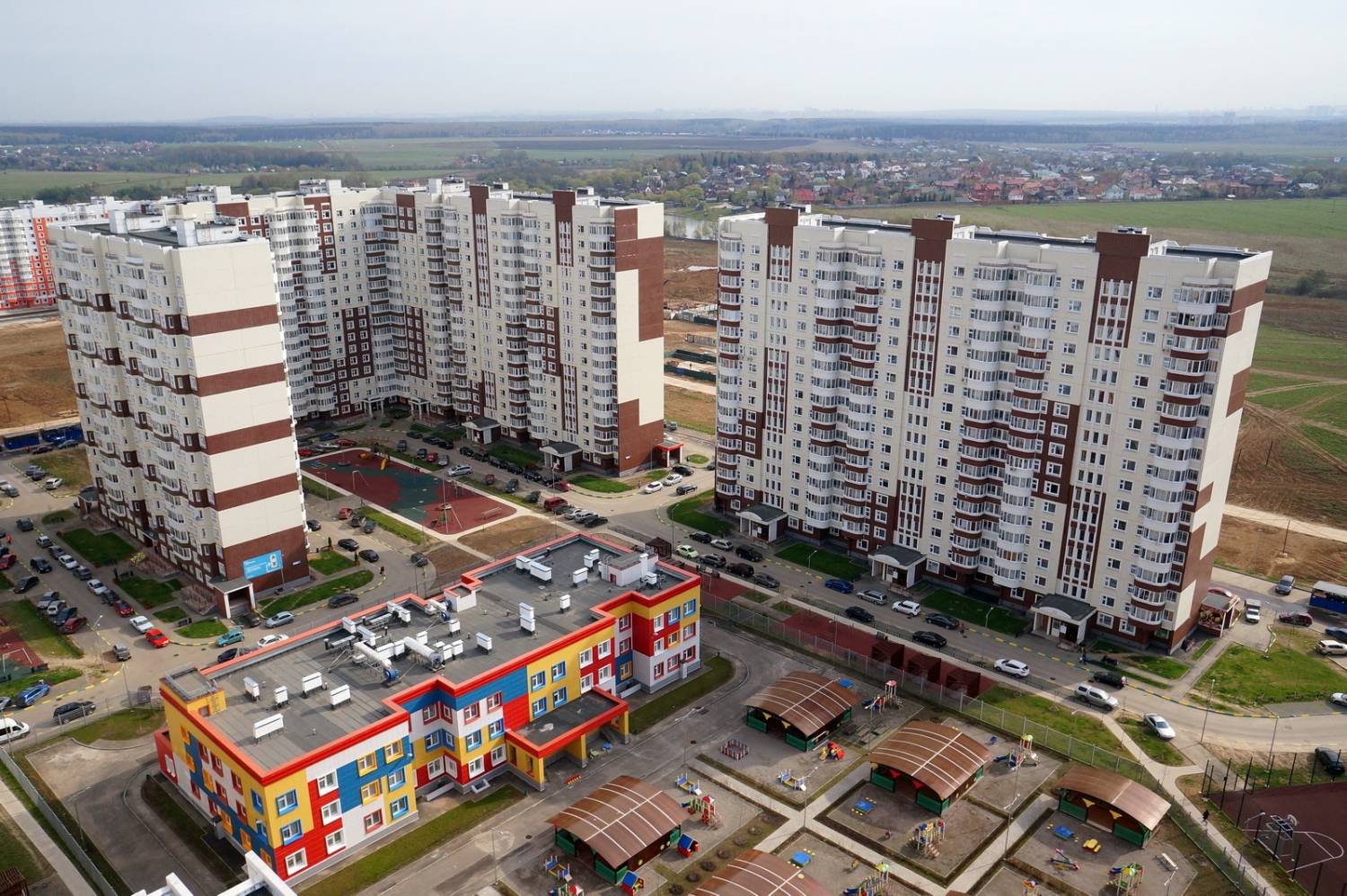 За первые три месяца в Новой Москве построят 750 тысяч квадратных метров жилья