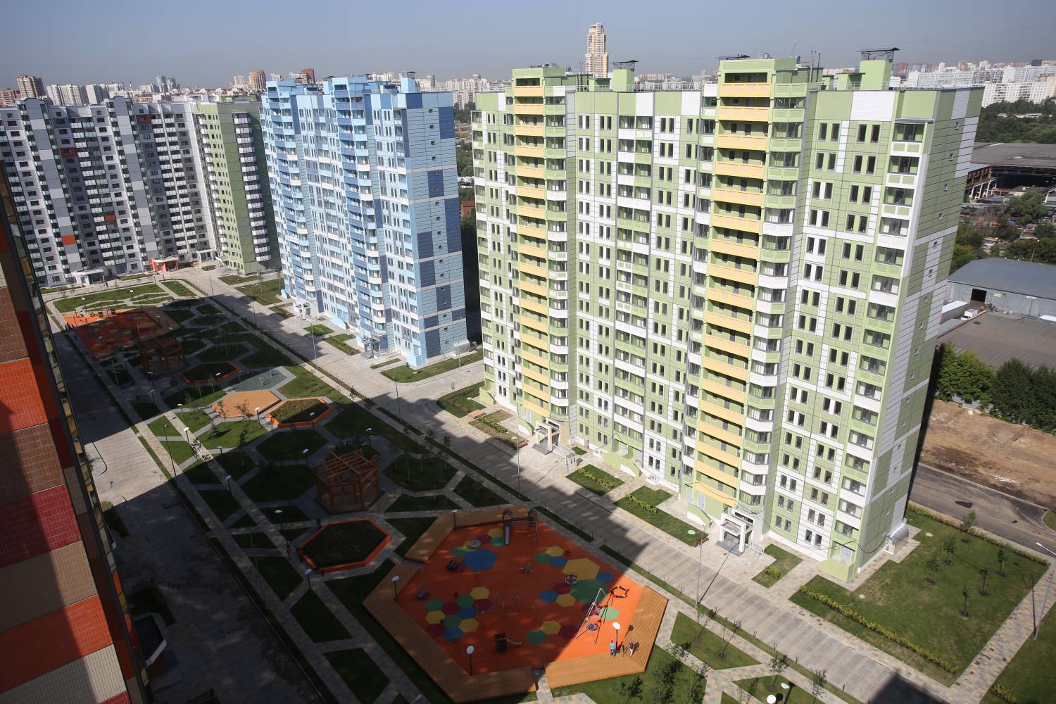 С начала года в Новой Москве построен 1 млн квадратных метров недвижимости