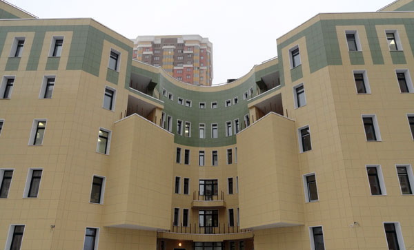 Новая поликлиника в Московском откроется в феврале – марте 2014 года