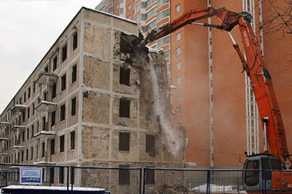 Снос пятиэтажек в городе Московский до 2017 года не планируется