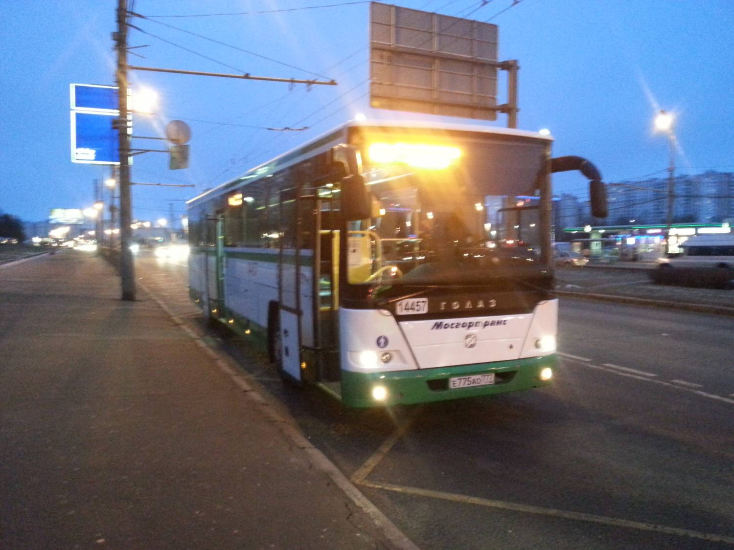 В Московском появится дополнительная остановка автобусов 863 и 881