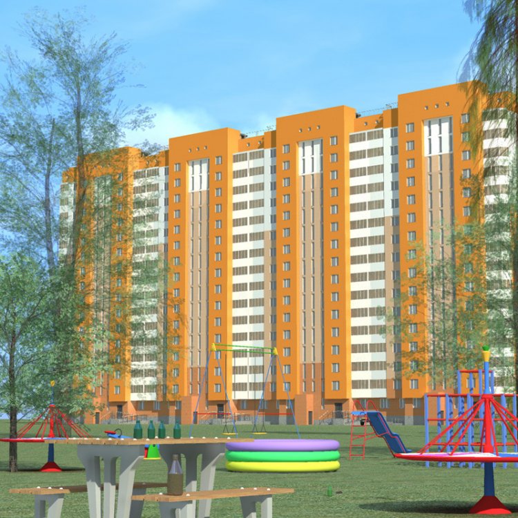 Строительство жилого дома на ул. Садовой в Щербинке завершится в мае 2014 года