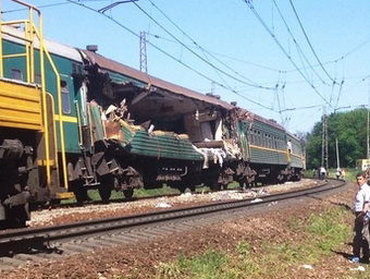 Столкновение поездов в Бекасово