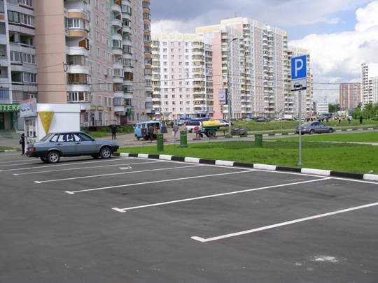 В Щербинке установят запрещающие парковку знаки и обустроят парковочные карманы