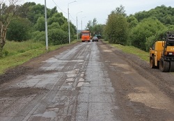 Ремонт дороги в поселении Десеновское
