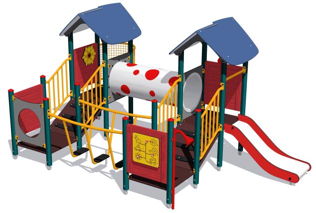 Игровая площадка для детей появилась в поселении Вороновское