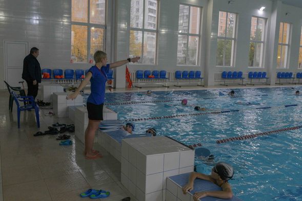 В МУП «Бассейн «Московский» проходят открытые уроки по плаванию