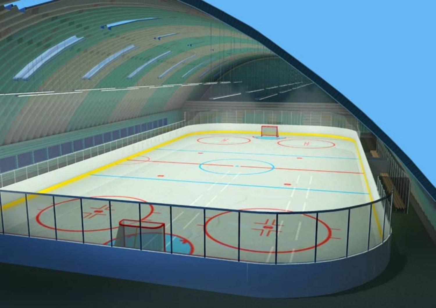 В Щаповском можно будет сыграть в хоккей