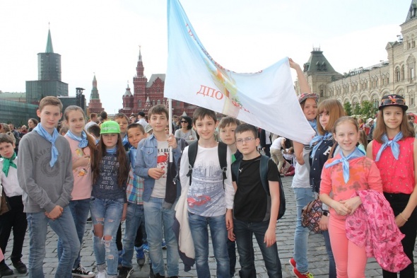 Школьники Московского приняли участие в праздновании Дня славянской письменности и культуры