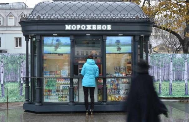 Продавцы мороженого в Московском смогут продавать чай и выпечку зимой