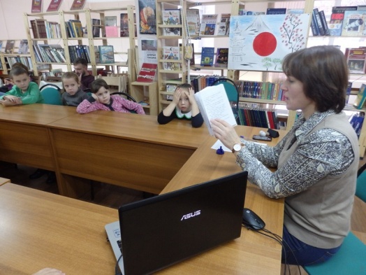 Сотрудники библиотеки №259 познакомили юных читателей с творчеством Нобуко Итикаво
