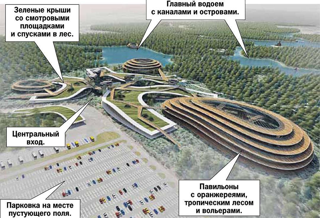 В поселении Московский построят большой зоопарк
