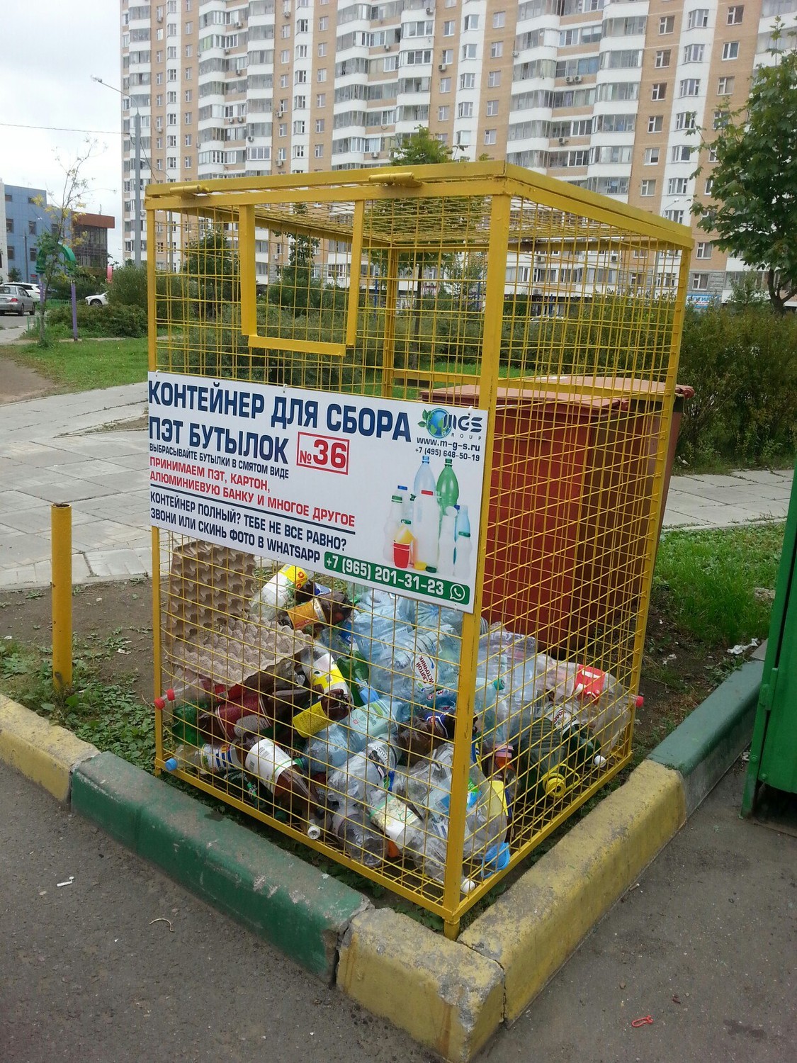 Пилотный проект по раздельному сбору мусора успешно проходит в девяти округах Москвы