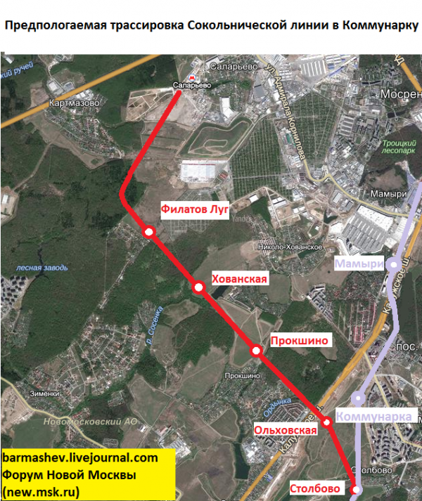 На Сокольнической линии метро появятся четыре наземные станции