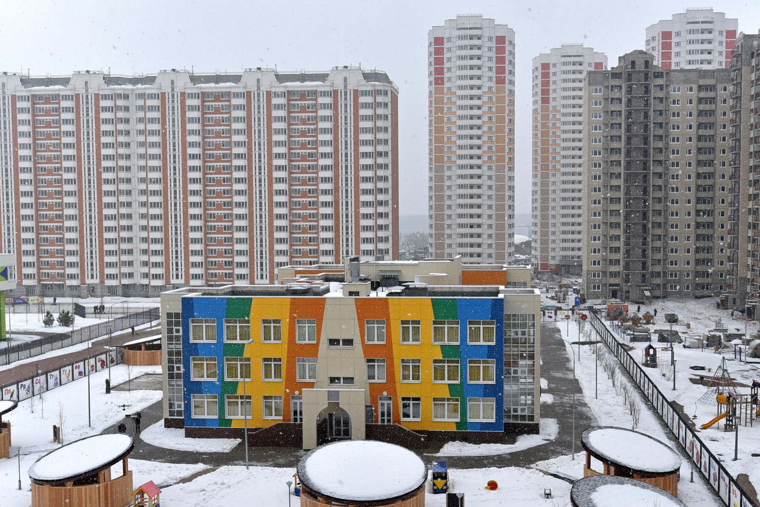 В 2017 году инвесторы возведут 6 детских садов в Новой Москве