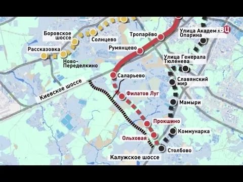 Возле ЖК Новые Ватутинки построят метро