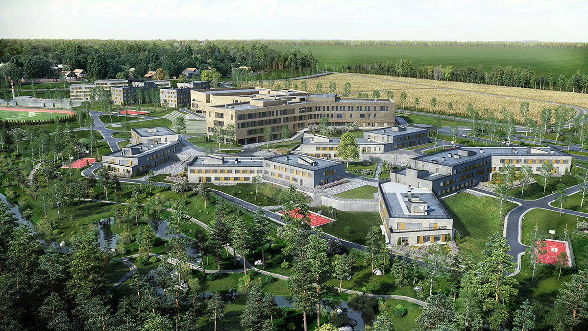 Учебный корпус школы «Летово» в поселении Сосенское планируют ввести в эксплуатацию до конца года