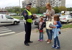 Маленький пешеход в ТиНАО