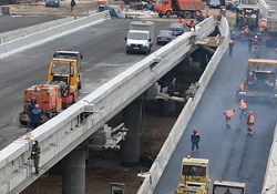 В Новой Москве построят шесть эстакад