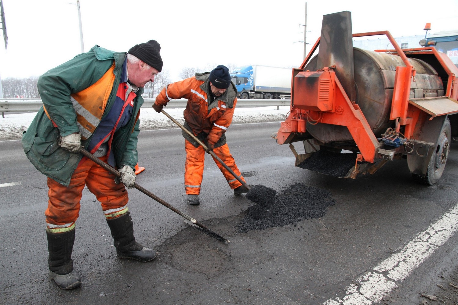 Дороги в Новой Москве ремонтируется по графику