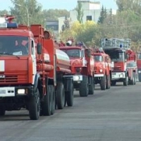 Пожарные учения в Новой Москве