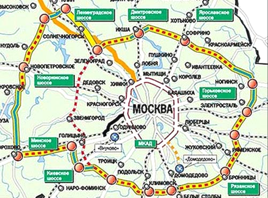 В зоне тяготения к ЦКАД в «новой Москве» могут быть созданы четыре «точки роста»
