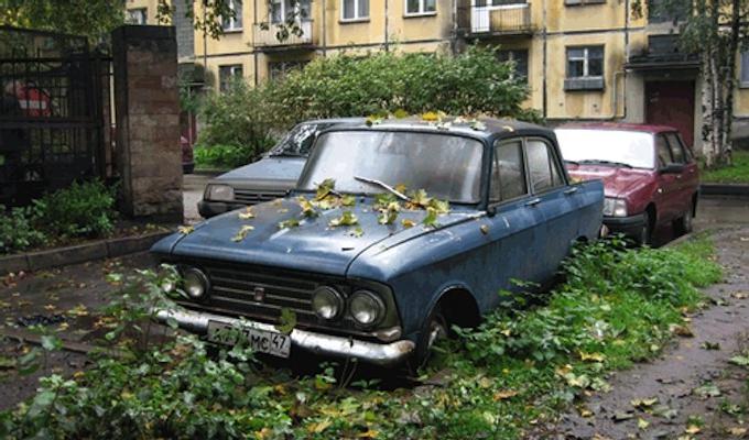 Москву очистят от брошенных автомобилей